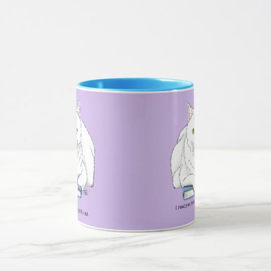 Book Cat マグカップ (中央)