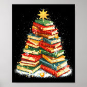 Book Christmas Tree Reading  ポスター (正面)