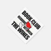 BOOK CLUB読's between the wines スタンダードカクテルナプキン (角)