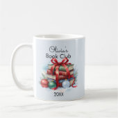 Book Club Christmas Personalized コーヒーマグカップ (左)