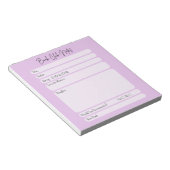 Book Club Companion ノートパッド (アングル)