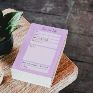 Book Club Companion ノートパッド