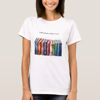 Book Club Customizable Text Hardcover Books Tシャツ