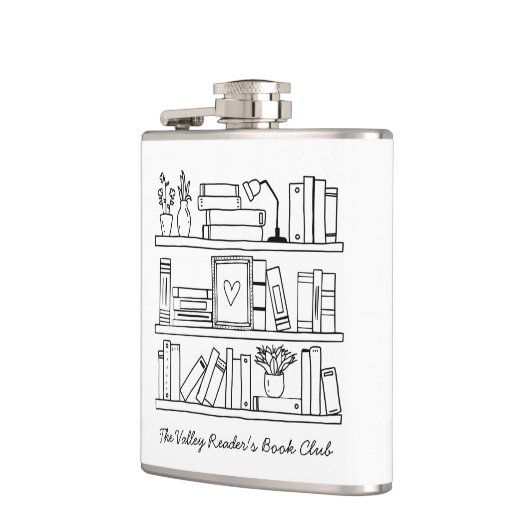 Book Club Event Personalized Gift フラスク (左)