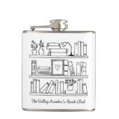 Book Club Event Personalized Gift フラスク (正面)
