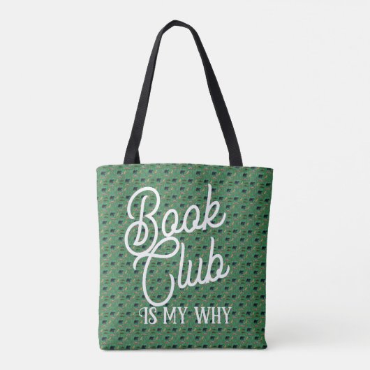 Book club is my why トートバッグ (裏面)