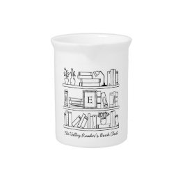 Book Club Name Member's Personalized Gift  ピッチャー