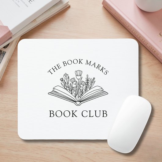 Book Club Name Members Personalized Gift マウスパッド