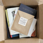 Book Club Name Personalized  スクエアシール