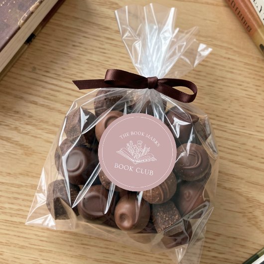 Book Club Name Personalized  ラウンドシール