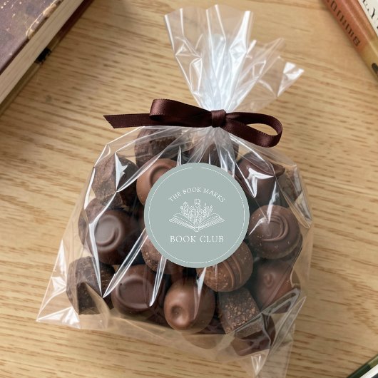 Book Club Name Personalized  ラウンドシール