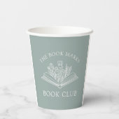 Book Club Name Personalized  紙コップ (裏面)