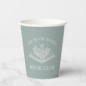 Book Club Name Personalized  紙コップ (正面)