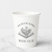 Book Club Name Personalized  紙コップ (裏面)