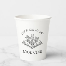 Book Club Name Personalized  紙コップ