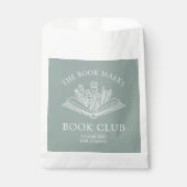 Book Club Name Personalized Thank You フェイバーバッグ (正面)