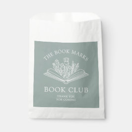 Book Club Name Personalized Thank You フェイバーバッグ
