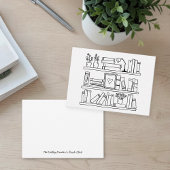 Book Club Personalized Correspondence ノートカード