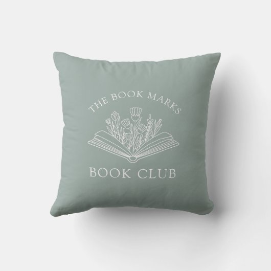 Book Club Personalized Gift クッション (裏面)