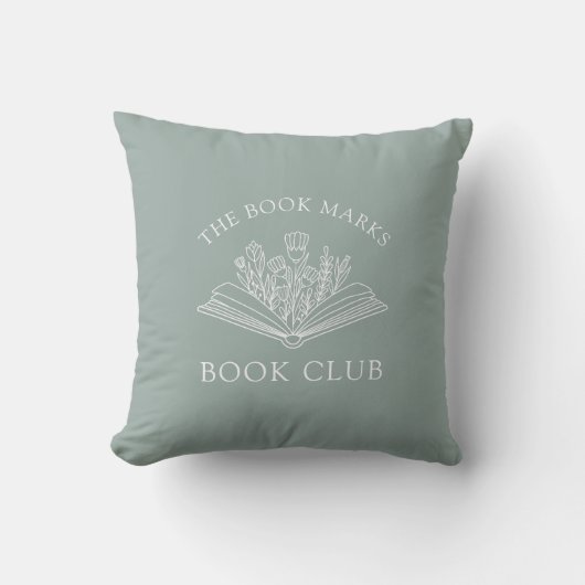 Book Club Personalized Gift クッション (正面)