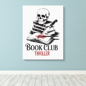Book Club Thriller キャンバスプリント (インサイチュ (ウッドフロア))