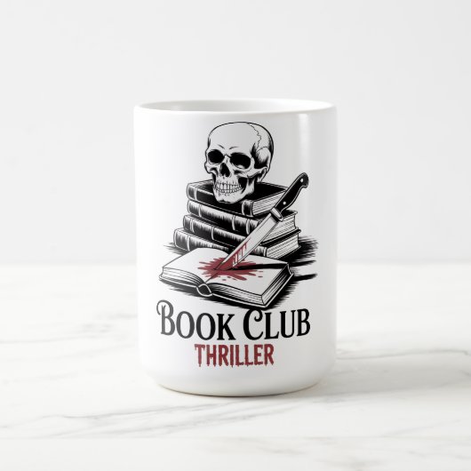 Book Club Thriller コーヒーマグカップ (中央)