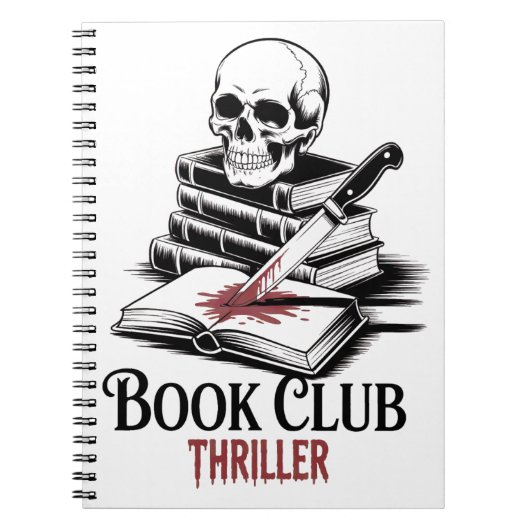 Book Club Thriller ノートブック (正面)