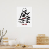 Book Club Thriller ポスター (キッチン)