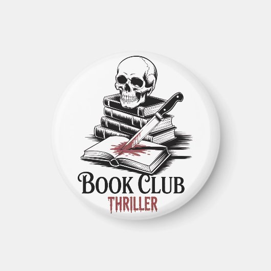 Book Club Thriller マグネット (正面)