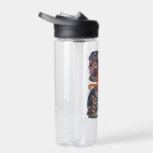 Book Explorer – Cute Cat Reading Adventure ウォーターボトル (右面)