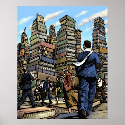 Book Fair Poster ポスター (正面)