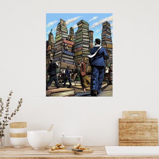 Book Fair Poster ポスター (キッチン)