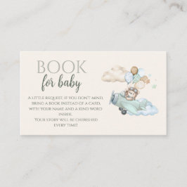Book For Baby Card Bearly Wait Airplane Boy  エンクロージャーカード
