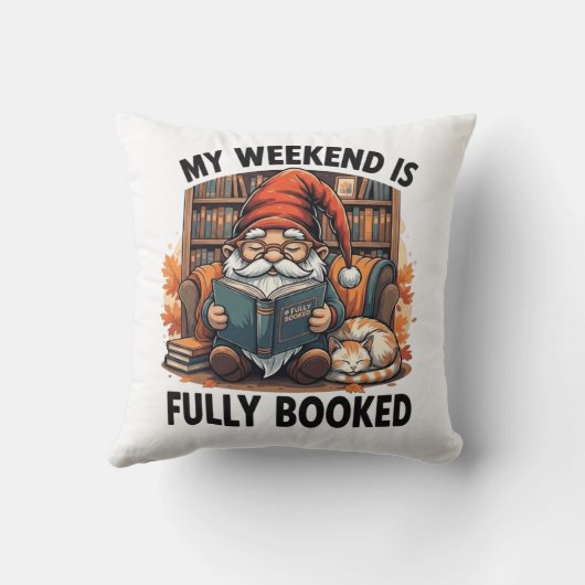 Book gnome design クッション (裏面)