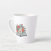 Book Latte Mug カフェラテマグ (左アングル)