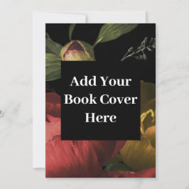 Book Launch Annement Mailing Displayフラットカード