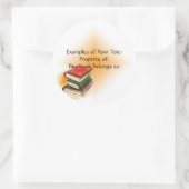 Book Learningのシール ラウンドシール (バッグ)