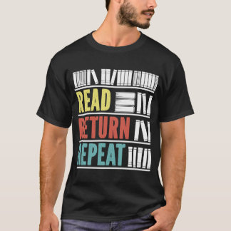 Book Librarian読のリピーターヴィンテージ Tシャツ
