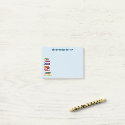 Book Love Post-It Notes ポストイット (デスク上)