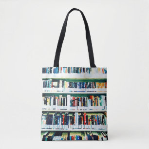 Book Loverバッグ、ライブラリbookshelf トートバッグ