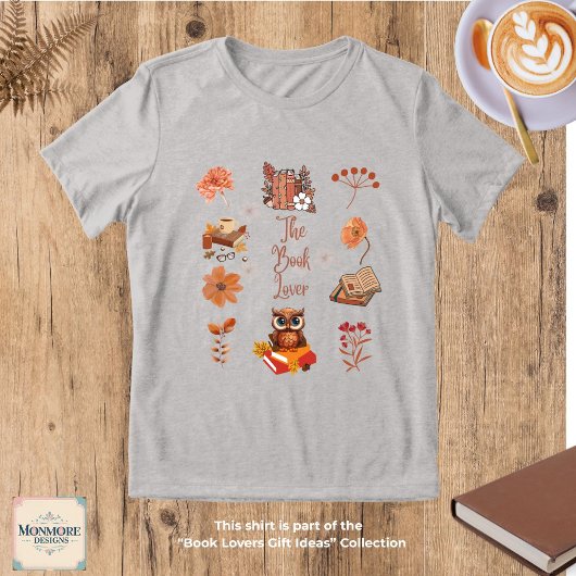 Book Lover Aesthetic Tri-Blend Shirt トライブレンドＴシャツ