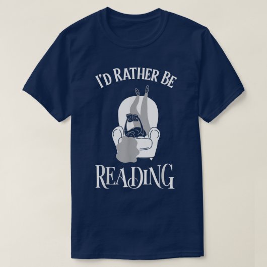 Book Lover Bookish Reading Bookworm Bibliophile Ne Tシャツ (デザイン正面)