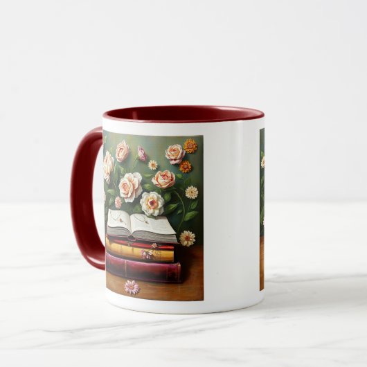 Book Lover Coffee Mug マグカップ (正面左)