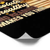 Book Lover Gift Reading Gift Sweet Chocolate Lover ポスター (角)