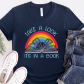 Book Lover Librarian Shirt、It's a Book Tシャツ