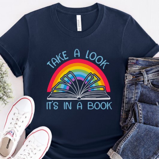 Book Lover Librarian Shirt、It's a Book Tシャツ