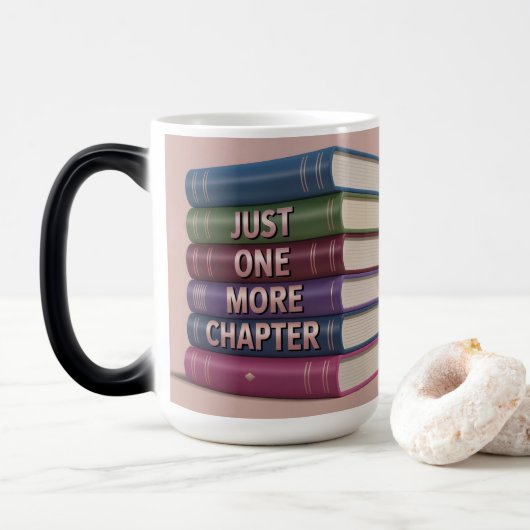 Book Lover Morphing Mug モーフィングマグカップ (ドーナツ)