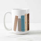 "Book Lover" Mug コーヒーマグカップ (左)