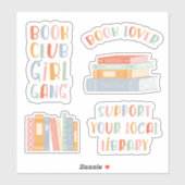 Book Lover Sticker Set シール (シート)
