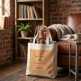 Book Lover Tote Bag ラージトートバッグ